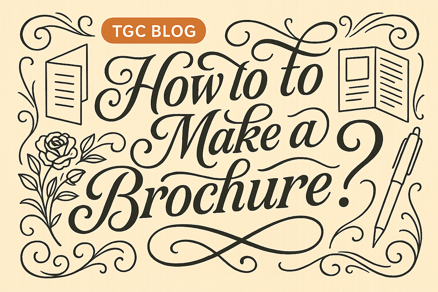 How to Make a Brochure?